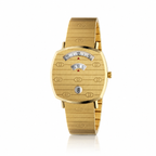 Orologio Elegante Gucci in Acciaio Inox Dorato