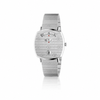 Orologio elegante Gucci in acciaio inossidabile grigio