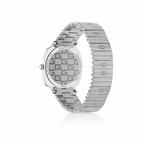 Orologio elegante Gucci in acciaio inossidabile grigio
