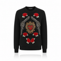 Dolce & Gabbana Hearts Roses Pistols Sweater