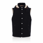 Brunello Cucinelli Hooded Wool Down Gilet