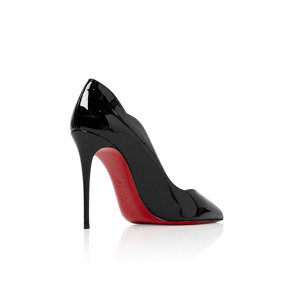 Christian Louboutin Hot Chick 100 Leather Pumps