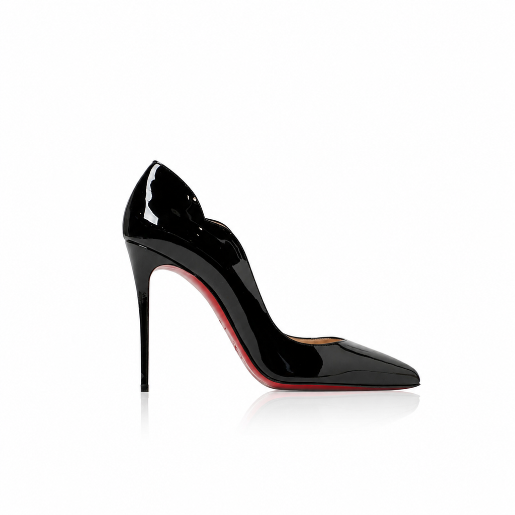Christian Louboutin Hot Chick 100 Leather Pumps