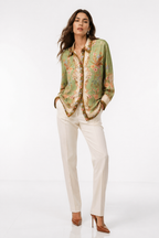 Zimmermann Indra Floral Silk Shirt
