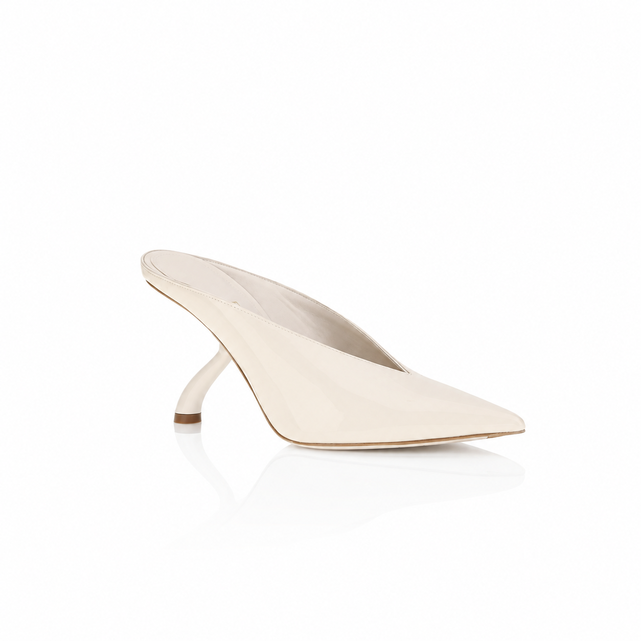 Ferragamo Itaca Mascarpone Leather Mules