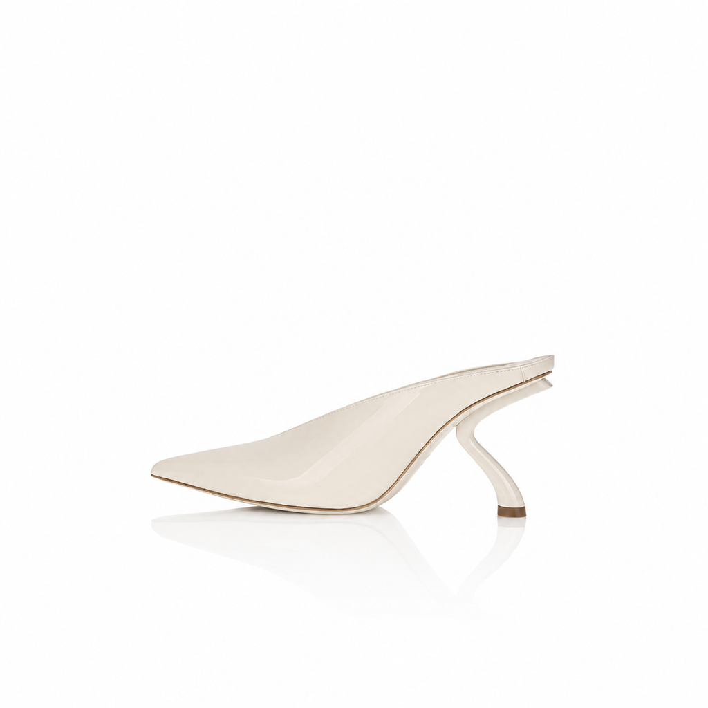 Ferragamo Itaca Mascarpone Leather Mules