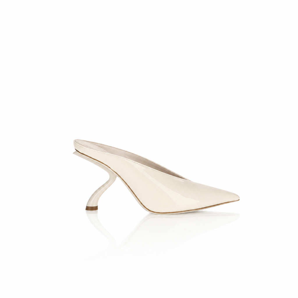 Ferragamo Itaca Mascarpone Leather Mules