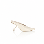 Ferragamo Itaca Mascarpone Leather Mules