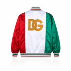Giacca Bomber Abbottonata Multicolor Italia Dolce & Gabbana