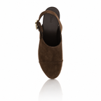 Chloé Jeannette Suede Wedge Clogs