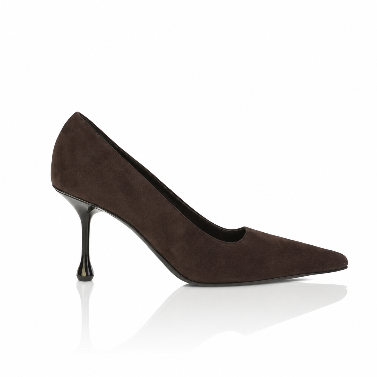 Jimmy Choo Ixia 80 Suede Pumps Chocolate