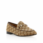 Gucci Jordaan GG Canvas Loafers
