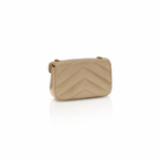Borsa a Spalla Saint Laurent Beige in Agnello Ovis Aries Aries