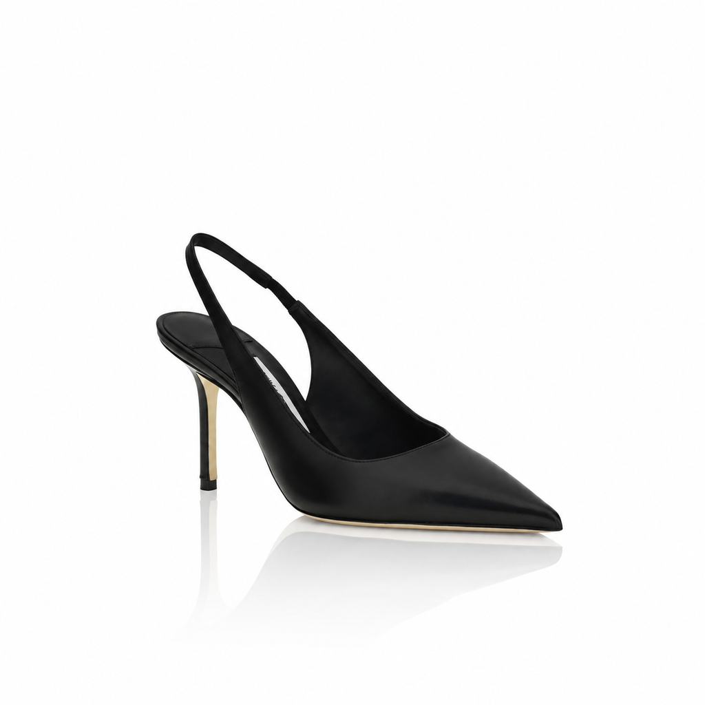 Jimmy Choo Love 85 Slingback Leather Pumps