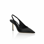 Jimmy Choo Love 85 Slingback Leather Pumps