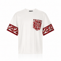 Dolce & Gabbana Majolica Cotton-Silk T-Shirt