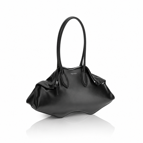 Alexander McQueen Manta Leather Shoulder Bag