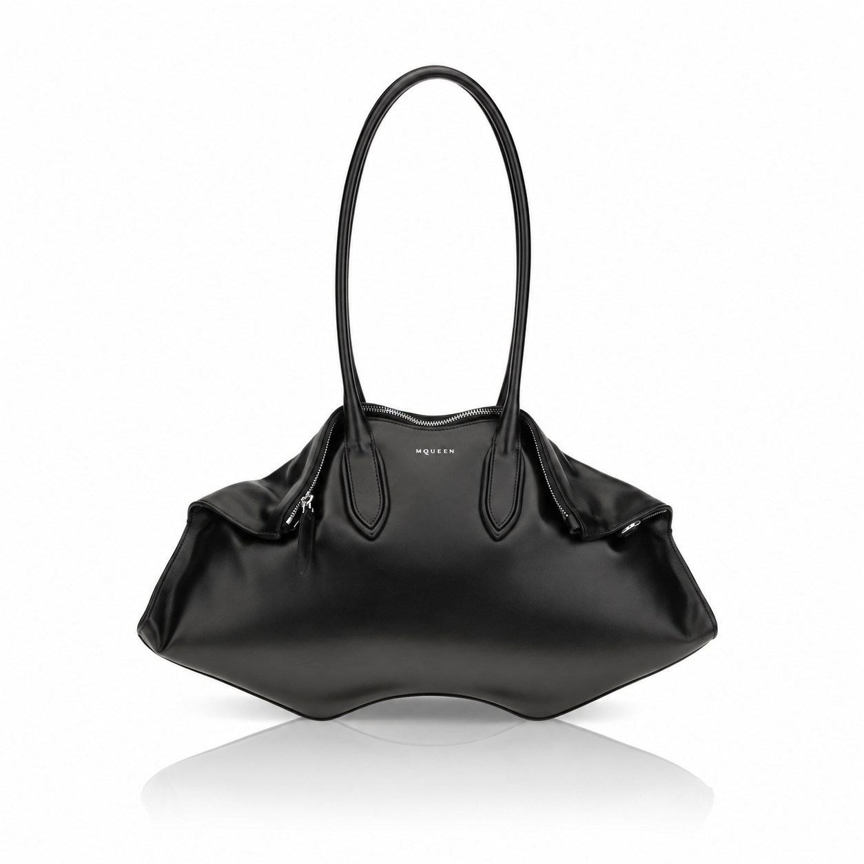 Alexander McQueen Manta Leather Shoulder Bag