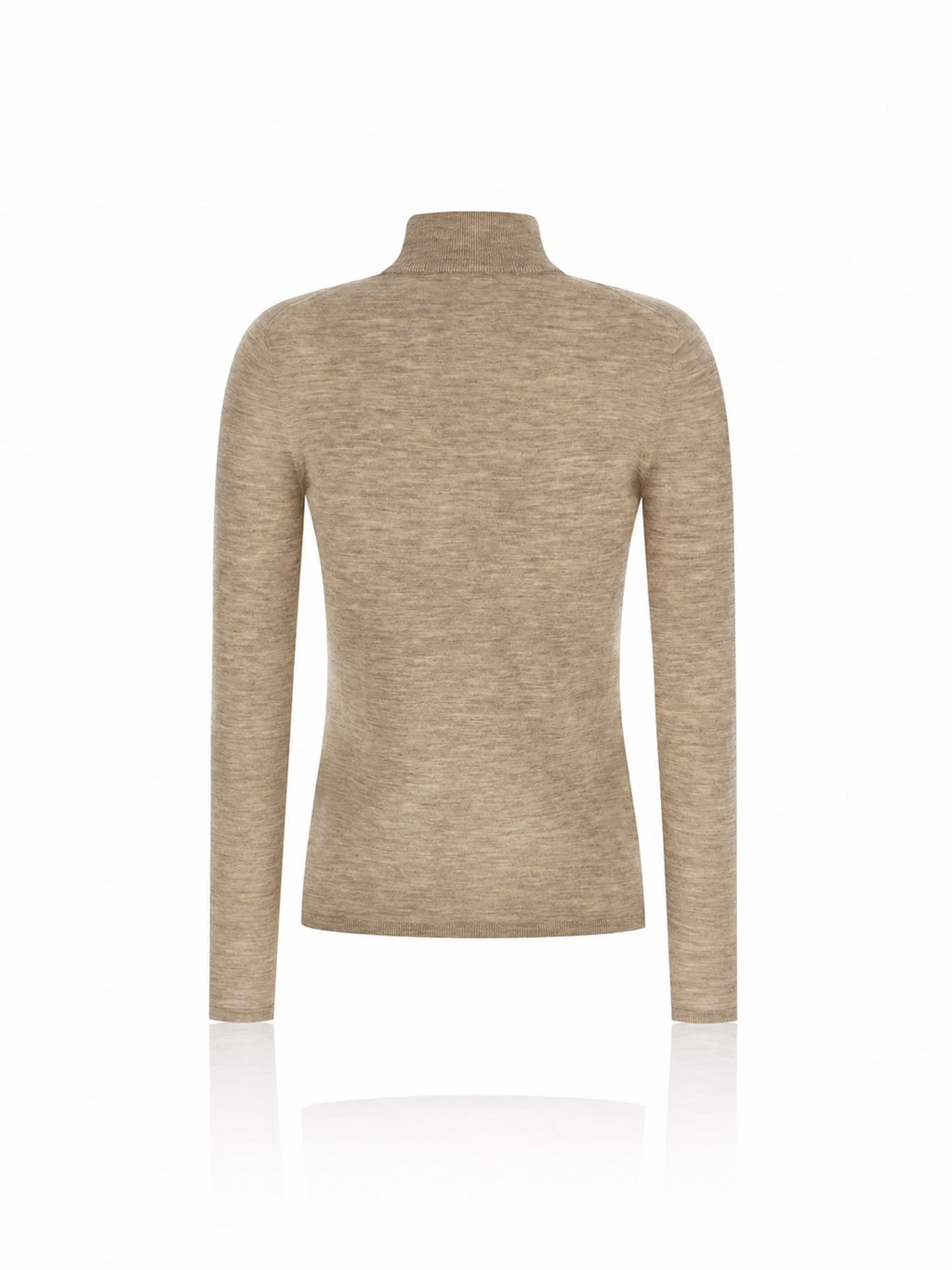 Max Mara Meana Turtleneck Beige Sweater