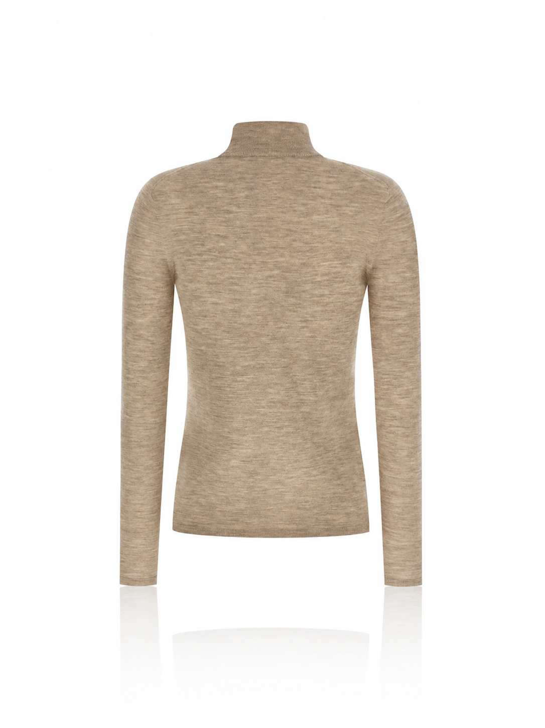 Max Mara Meana Turtleneck Beige Sweater