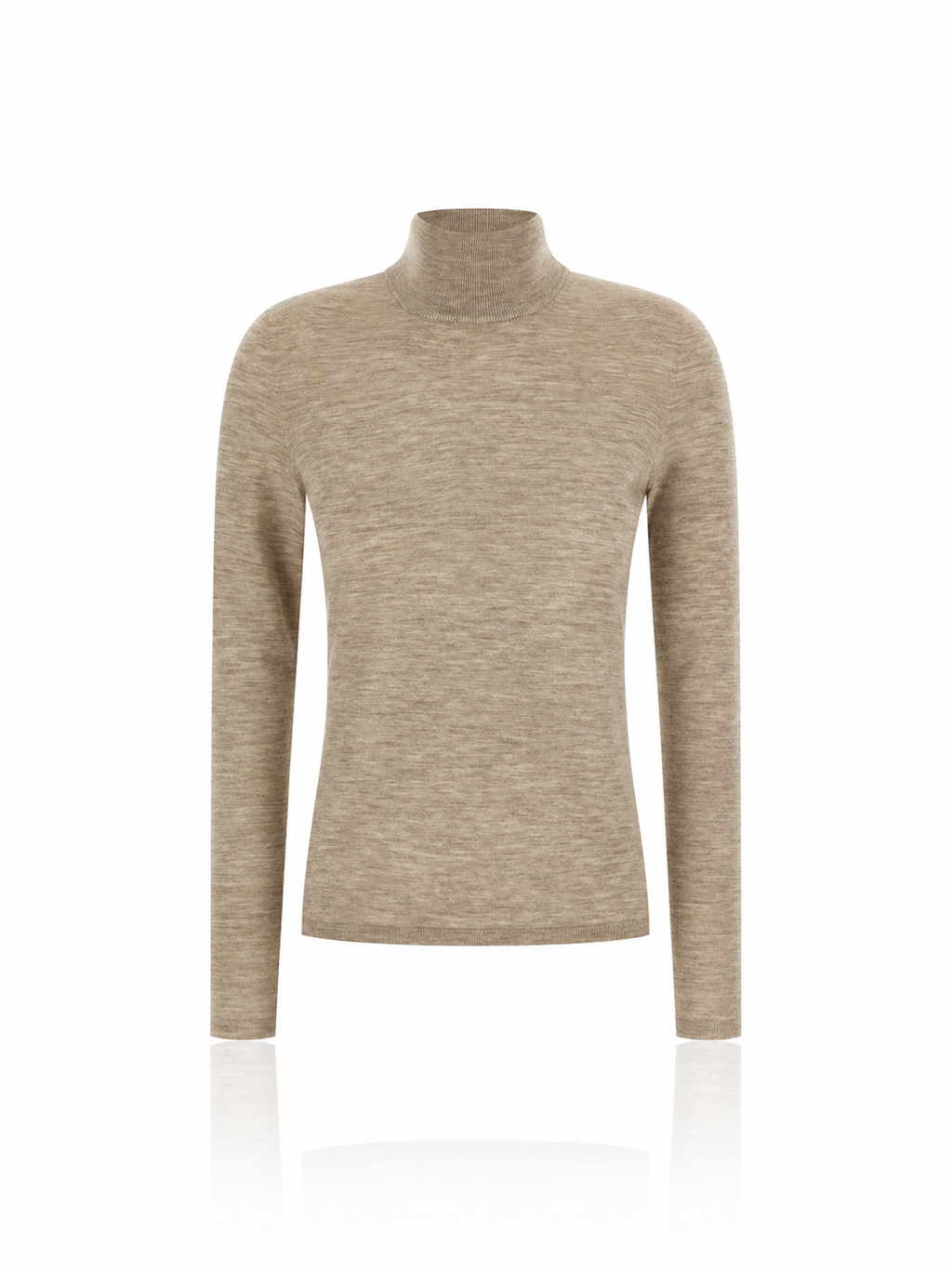 Max Mara Meana Turtleneck Beige Sweater
