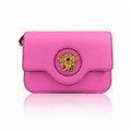 Versace La Medusa Pink Paradise Leather Crossbody Bag