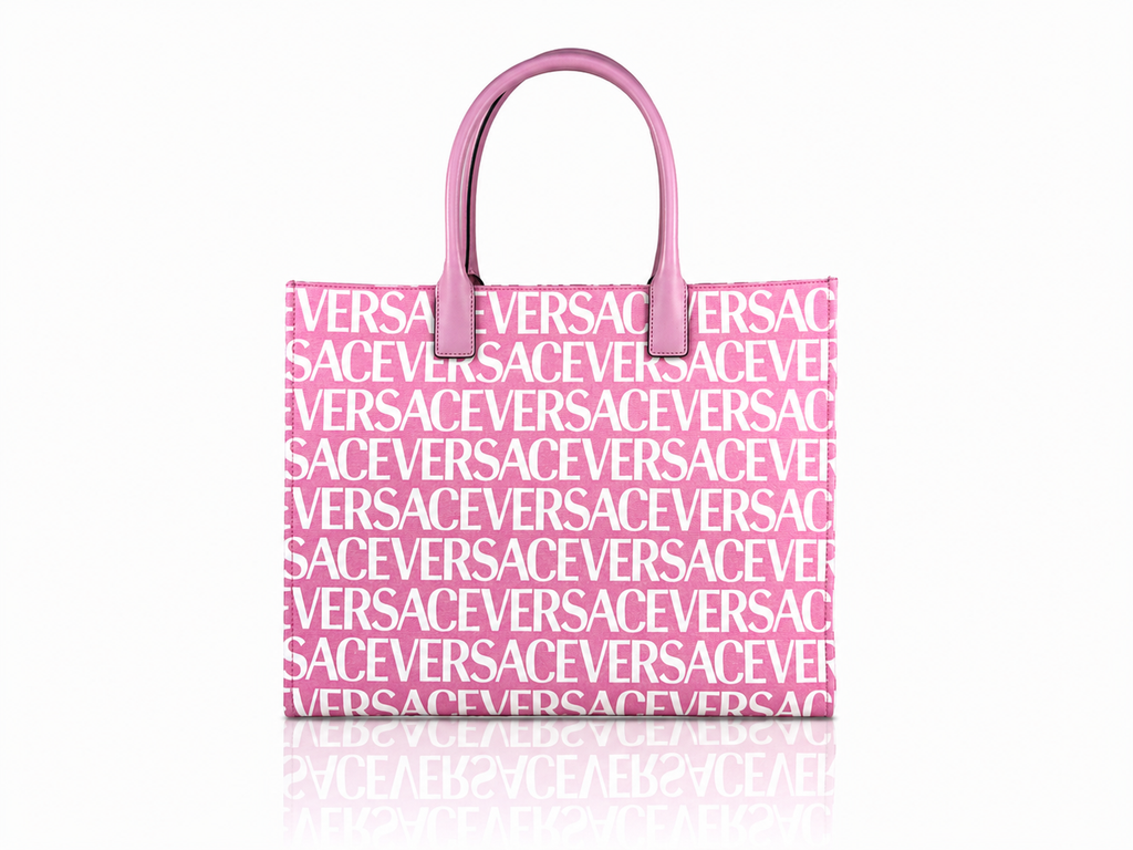 Versace Medusa La Medusa Pink Tote