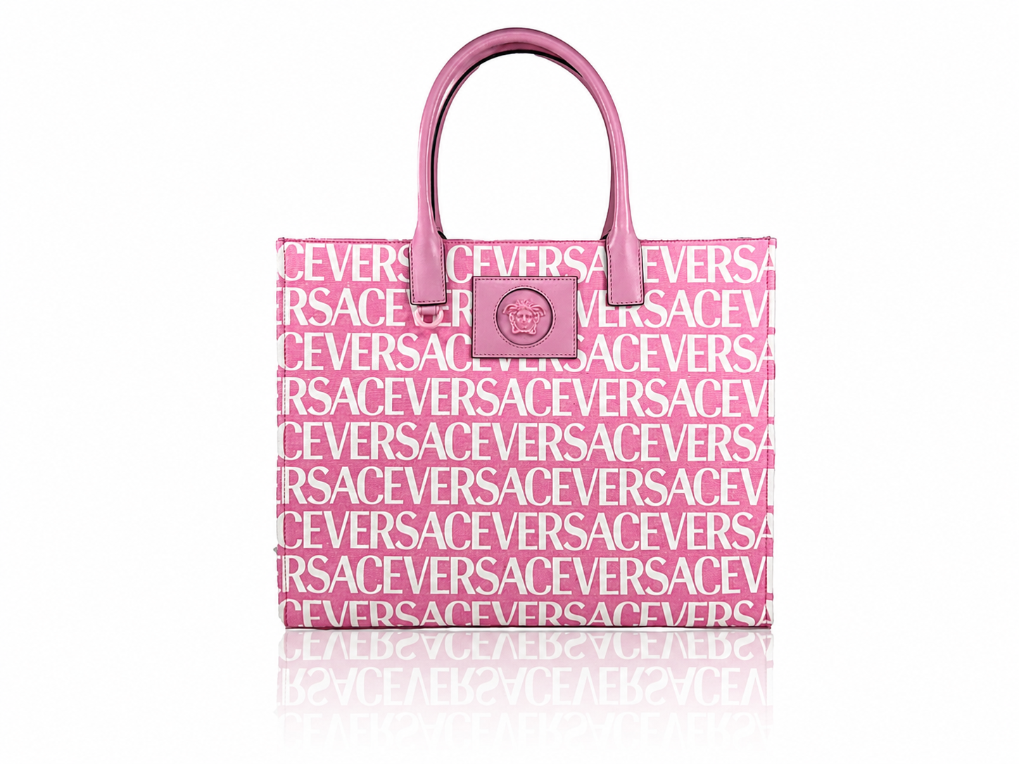 Versace Medusa La Medusa Pink Tote
