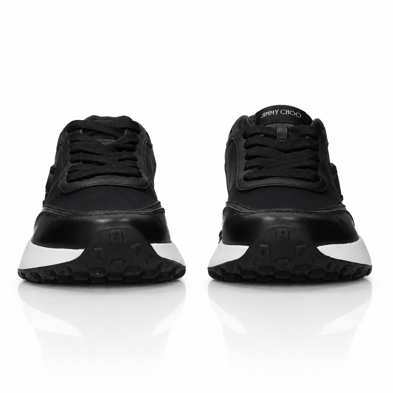 Jimmy Choo Memphis Black Sneakers