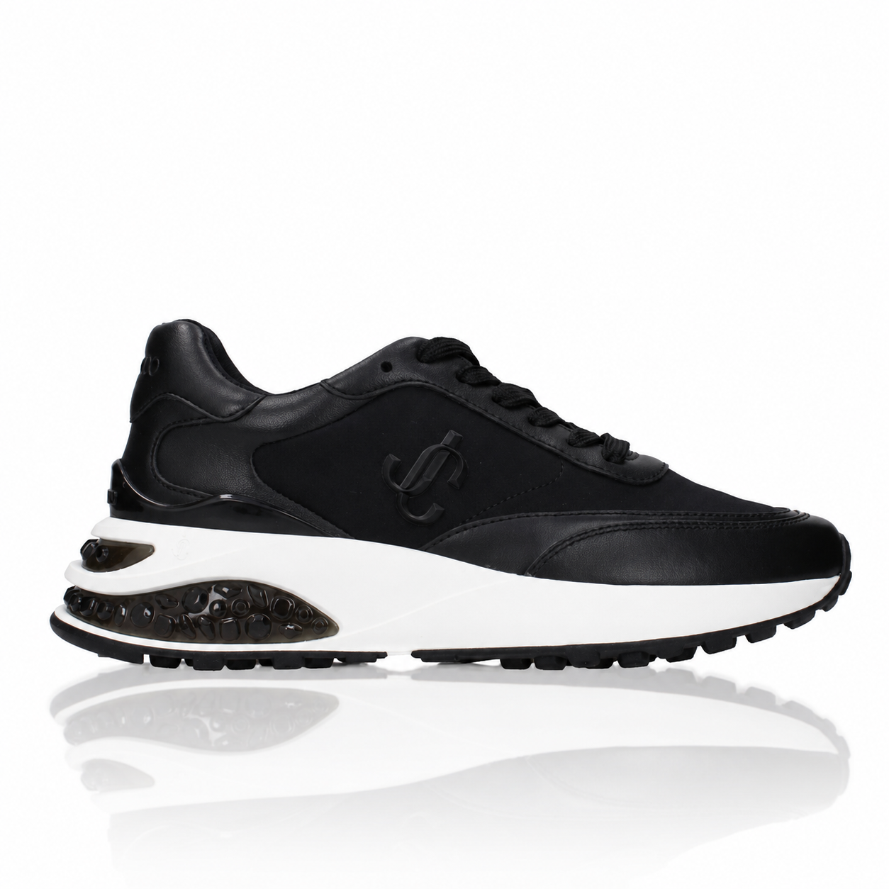 Jimmy Choo Memphis Black Sneakers