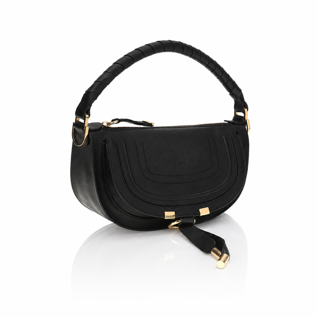 Chloé Marcie Mini Black Shoulder Bag