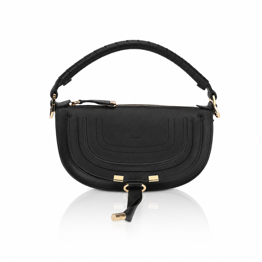 Chloé Marcie Mini Black Shoulder Bag