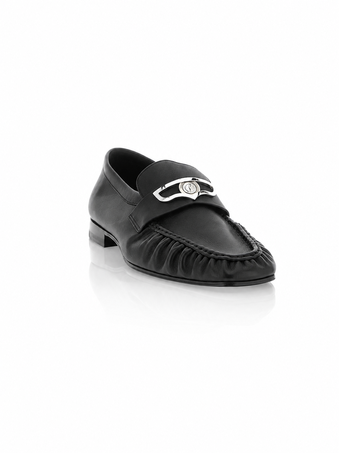 Christian Louboutin Mocallista Leather Loafers