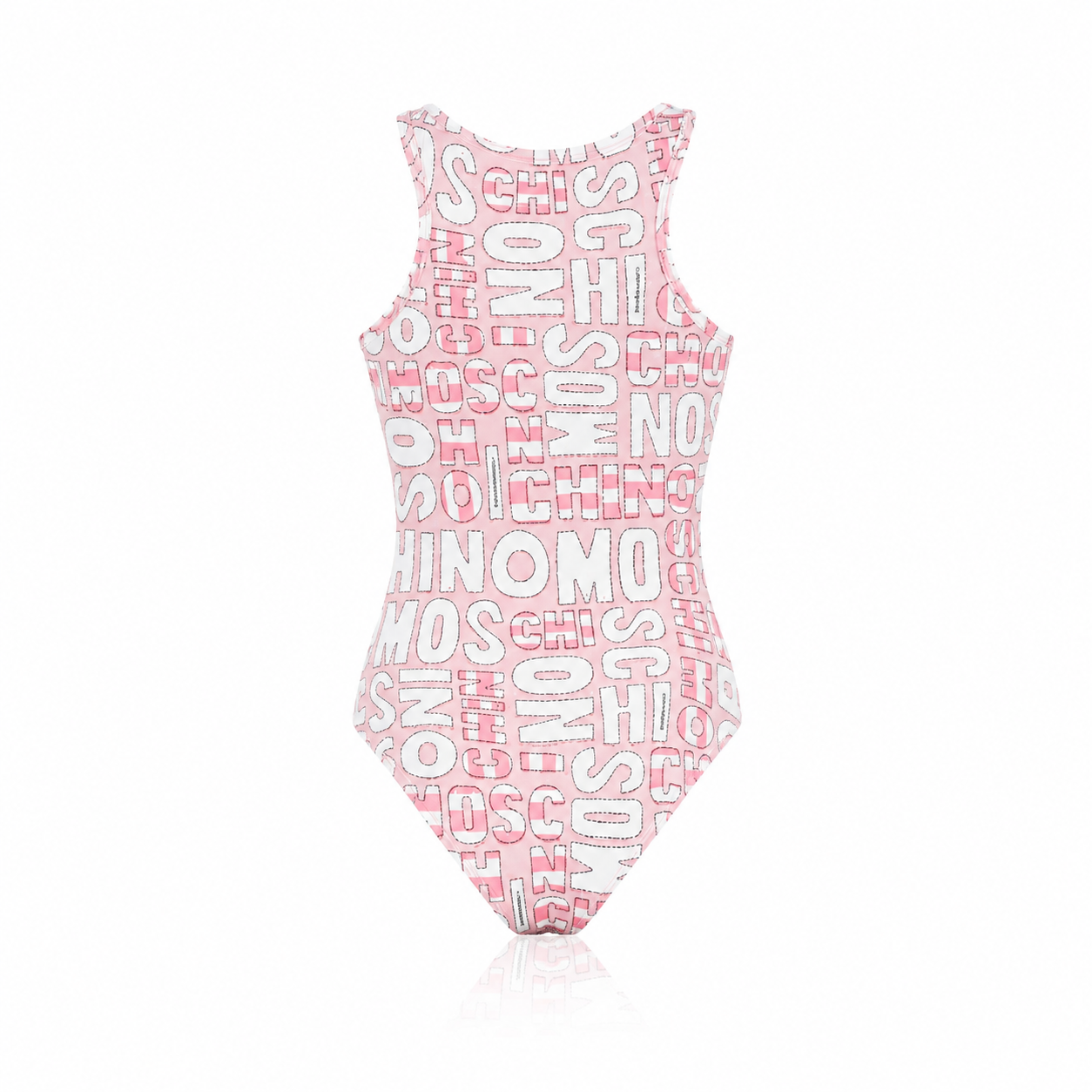 Costume Intero Moschino da Donna Rosa Monogram
