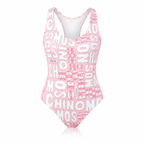 Costume Intero Moschino da Donna Rosa Monogram