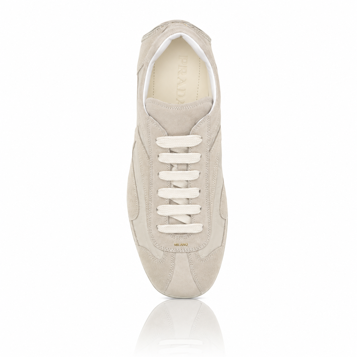 Prada Montecarlo Re-Edition 2005 Ivory Sneakers