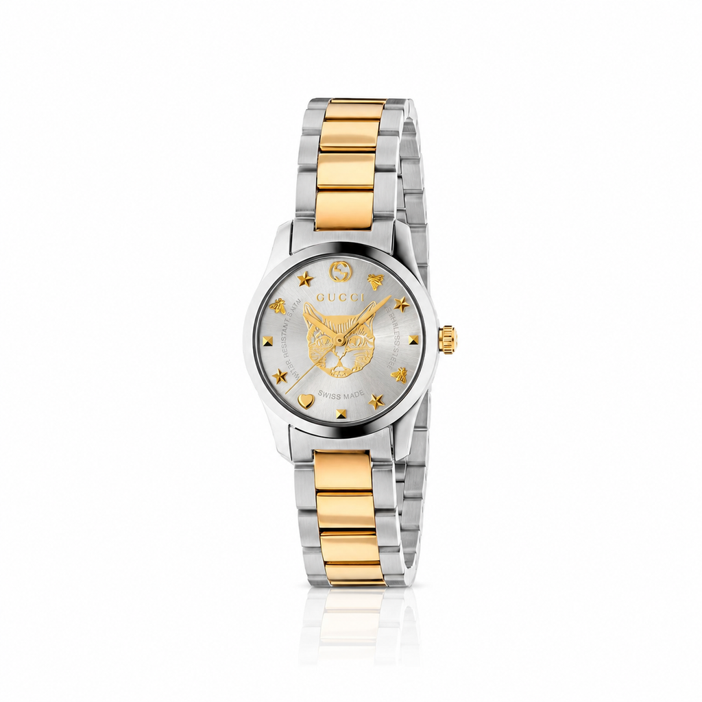 Gucci "Mystic Cat" G-Timeless Feline Ladies Watch