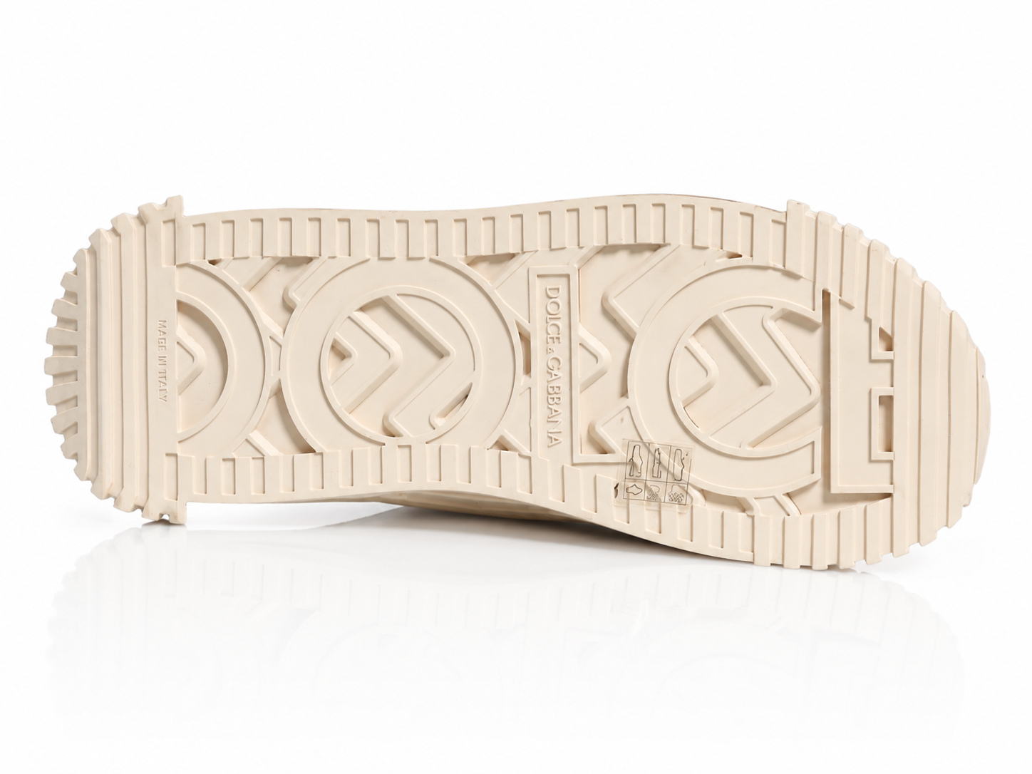 Dolce & Gabbana NS1 Chalk White Sneakers