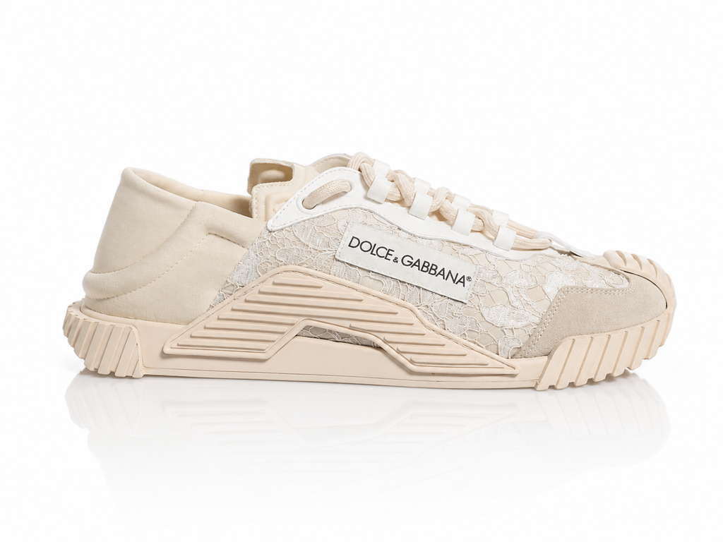 Dolce & Gabbana NS1 Chalk White Sneakers