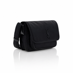 Saint Laurent Niki Small Messenger Bag in ECONYL® Nylon Black