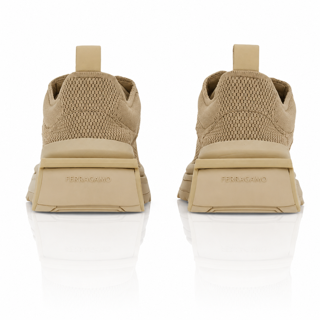 Salvatore Ferragamo Nima Knit Sneakers