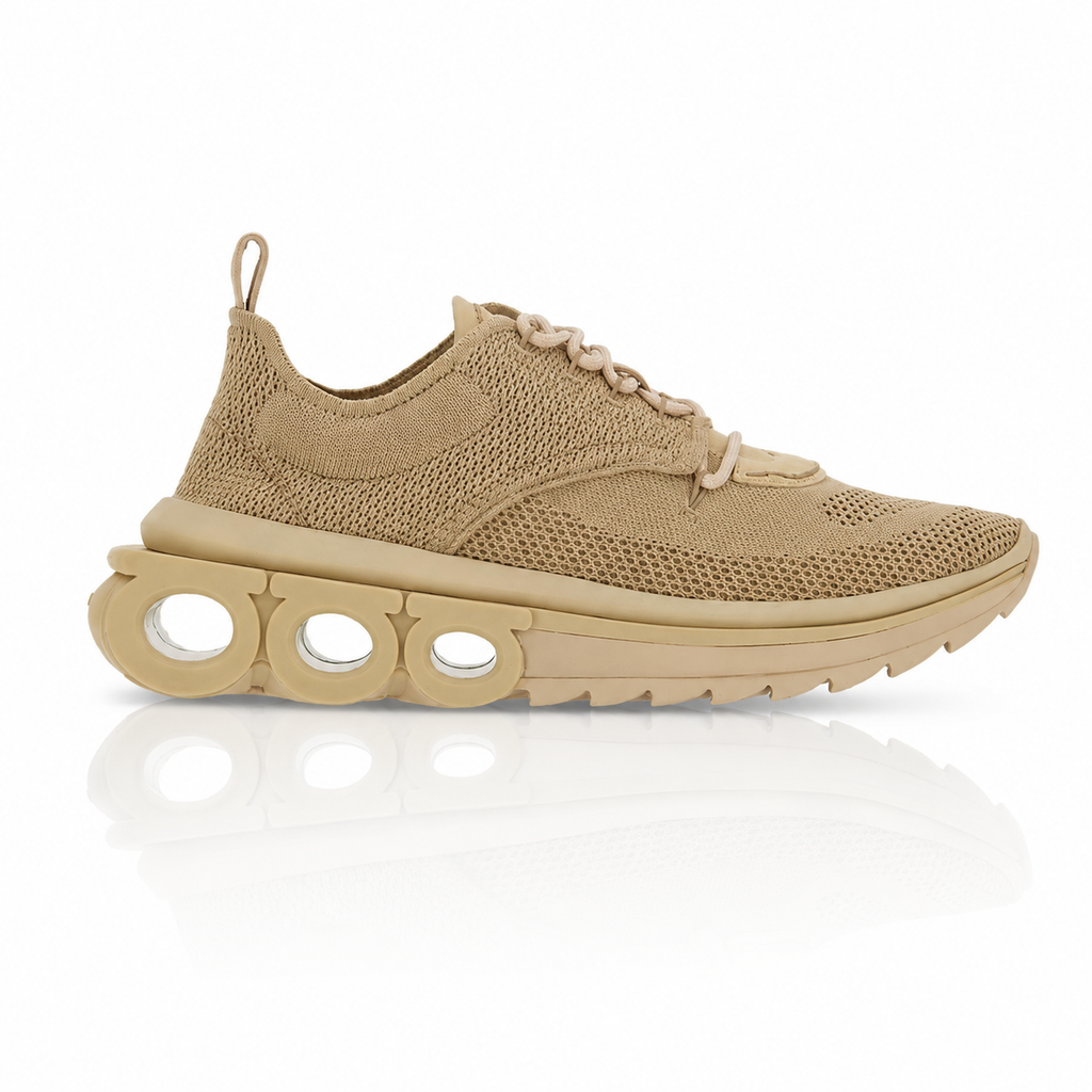 Salvatore Ferragamo Nima Knit Sneakers