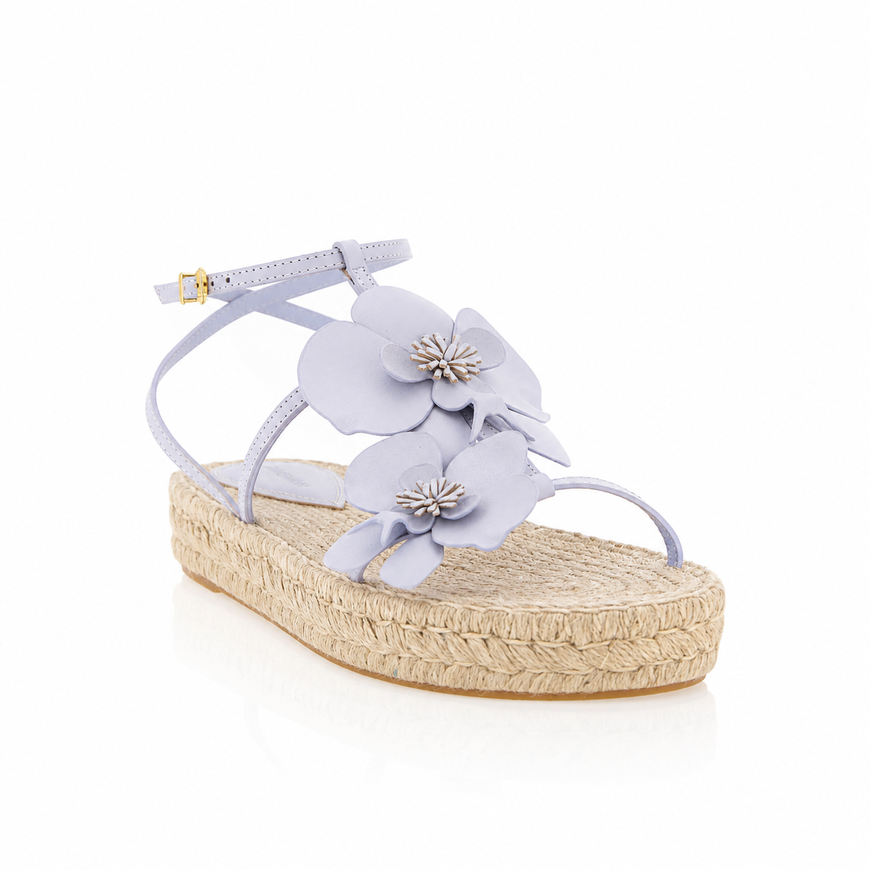 Zimmermann Orchid Lilac Espadrille Sandals