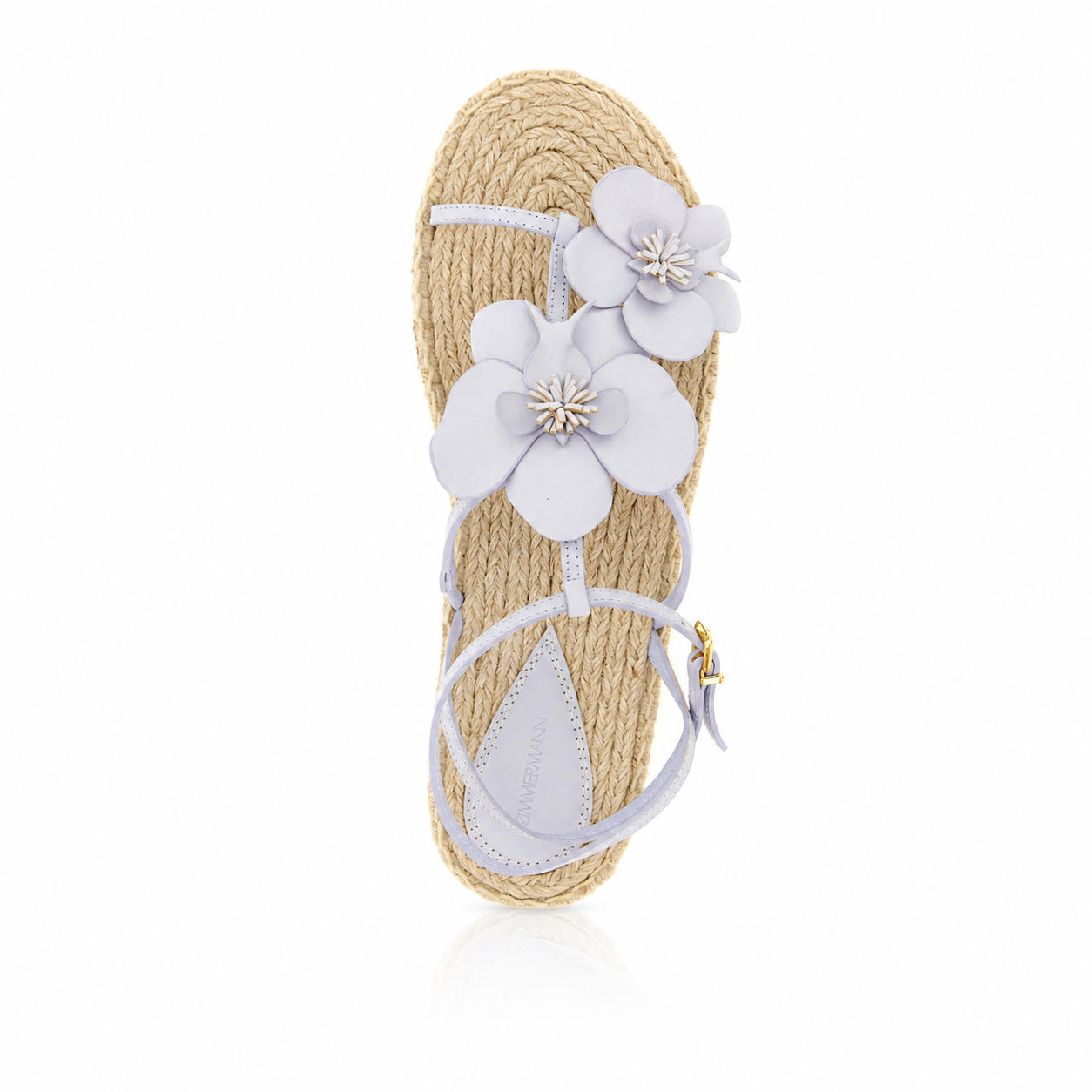 Zimmermann Orchid Lilac Espadrille Sandals