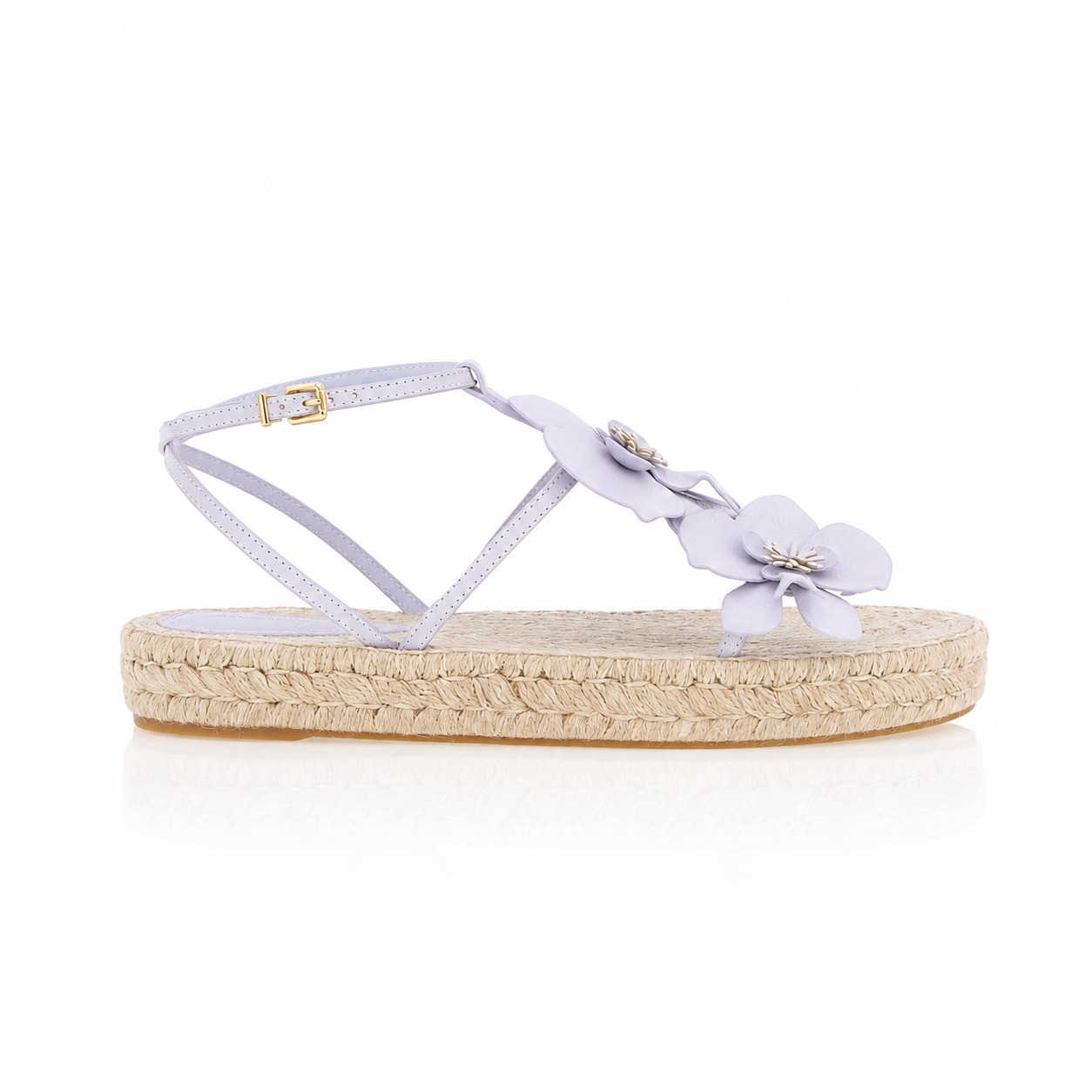 Zimmermann Orchid Lilac Espadrille Sandals