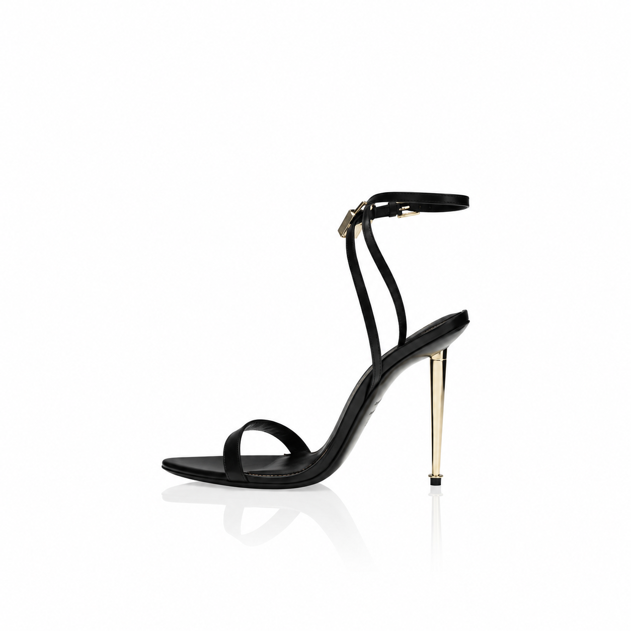 Tom Ford Padlock Leather Sandals 105