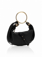 Chloé Piccola Black Bracelet Hobo Bag