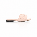 Bottega Veneta Intrecciato Lido Pink Slides