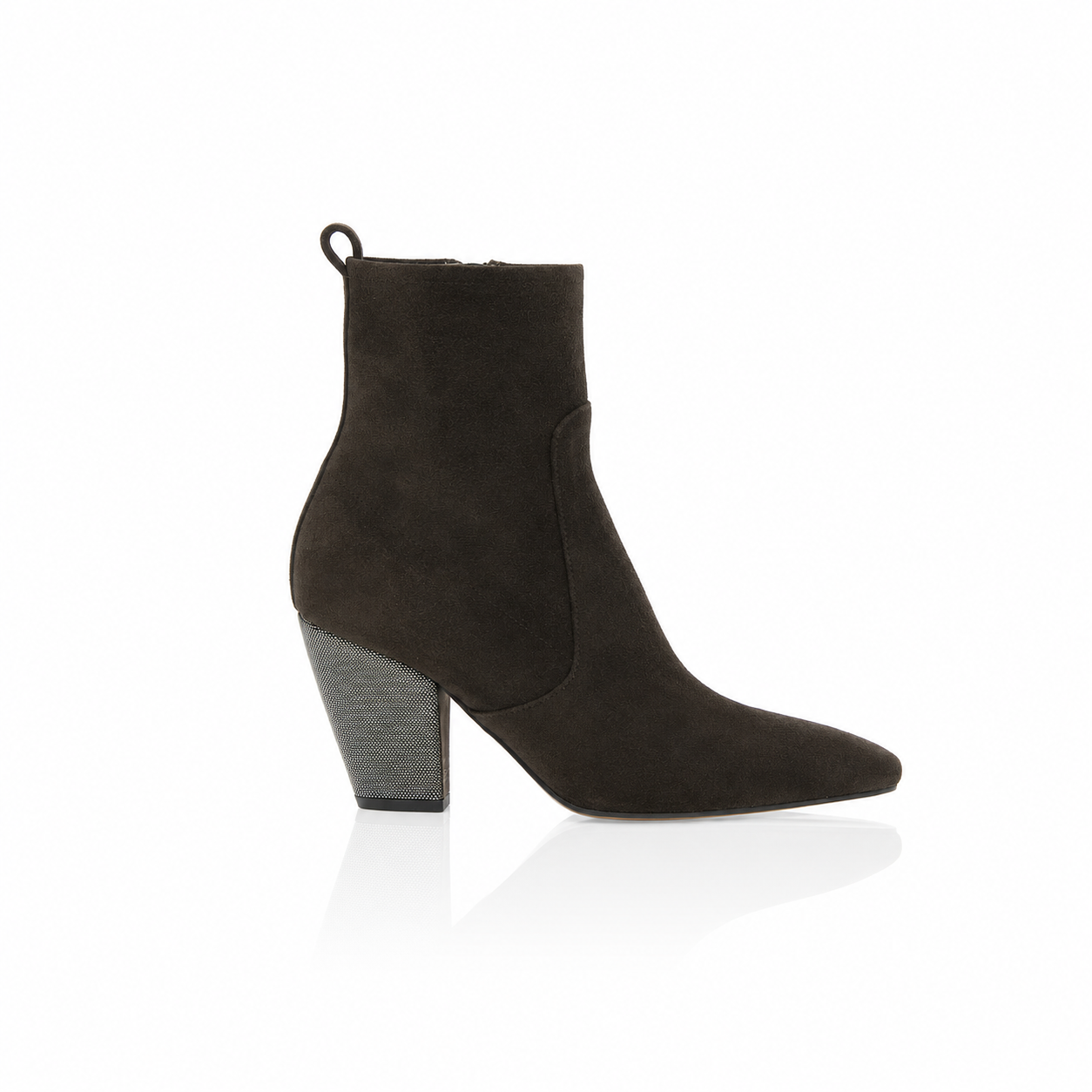 Brunello Cucinelli Precious Heel Ankle Boots