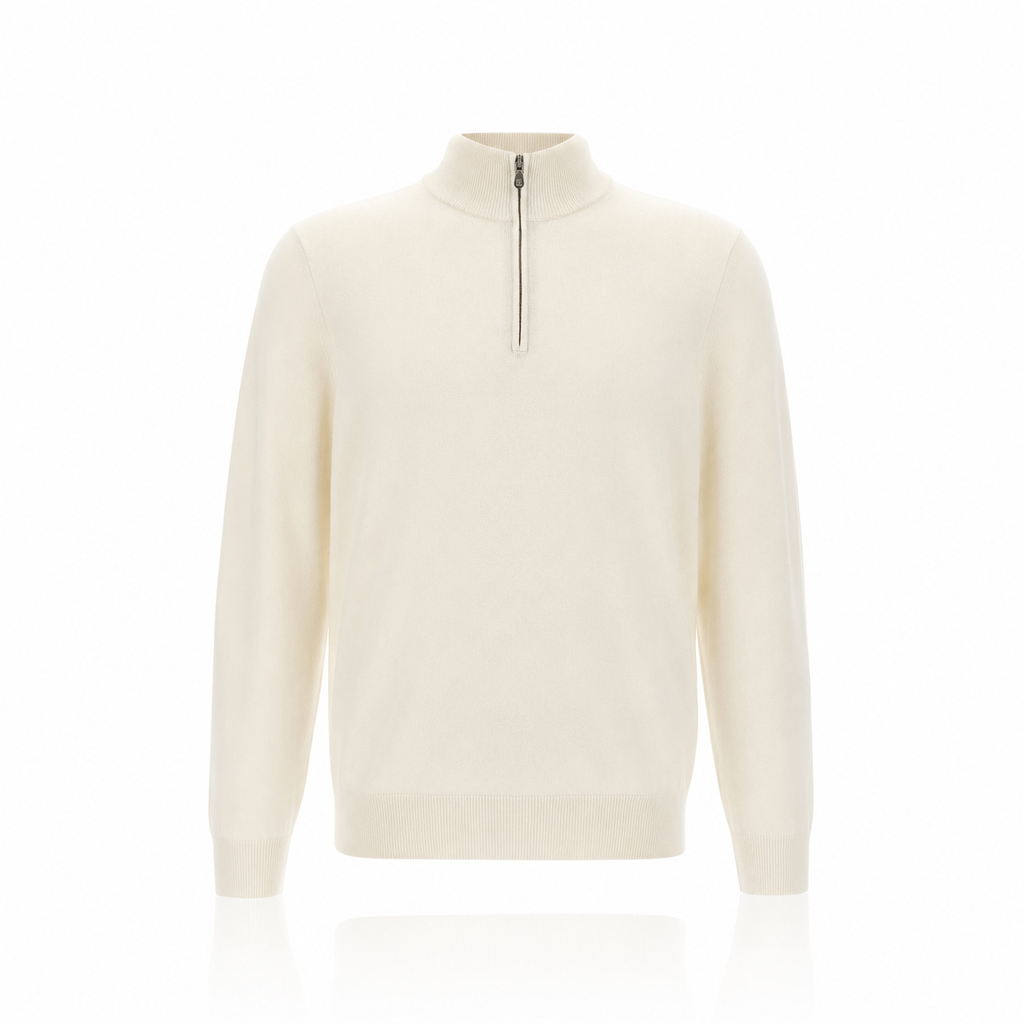 Brunello Cucinelli Cashmere Quarter-Zip Sweater